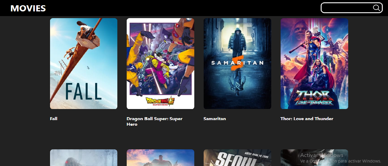 Pagina bucador de peliculas